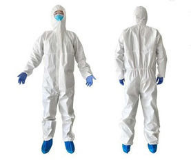 Ééndelige Beschikbare Beschermende Kostuum Waterdichte Virusbeveiliging Xs - Xxl-Grootte
