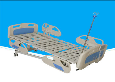Flexibel Mobiel het Ziekenhuisbed, 0 - 75 ° Icu Geduldig Bed met ABS Zijsporen
