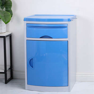 De medische Kast van het het Ziekenhuis Duurzame Staal van de Bedlijst H760*W480*D460MM met Handdoekrek